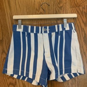 Altar’d State Striped Jean Shorts